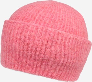 Kauf Dich Glücklich Beanie in Pink: front