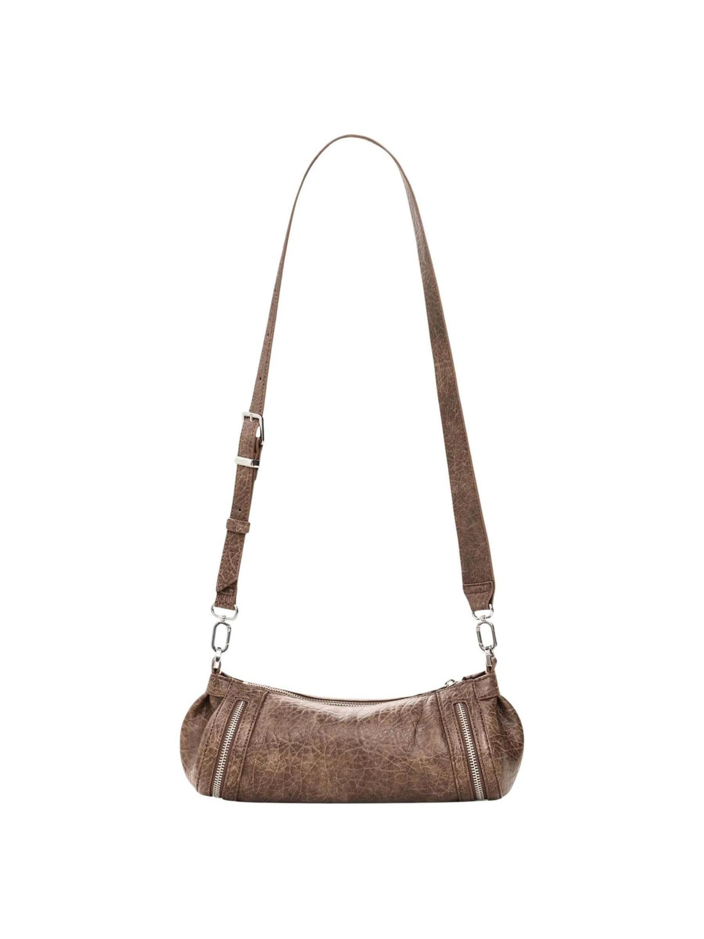 Desigual - Bolso de hombro 'BAG_ZARAUZ NF HALF L 26WAXPAH' en marrón