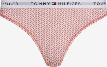 Tommy Hilfiger Underwear Thong in Red: front