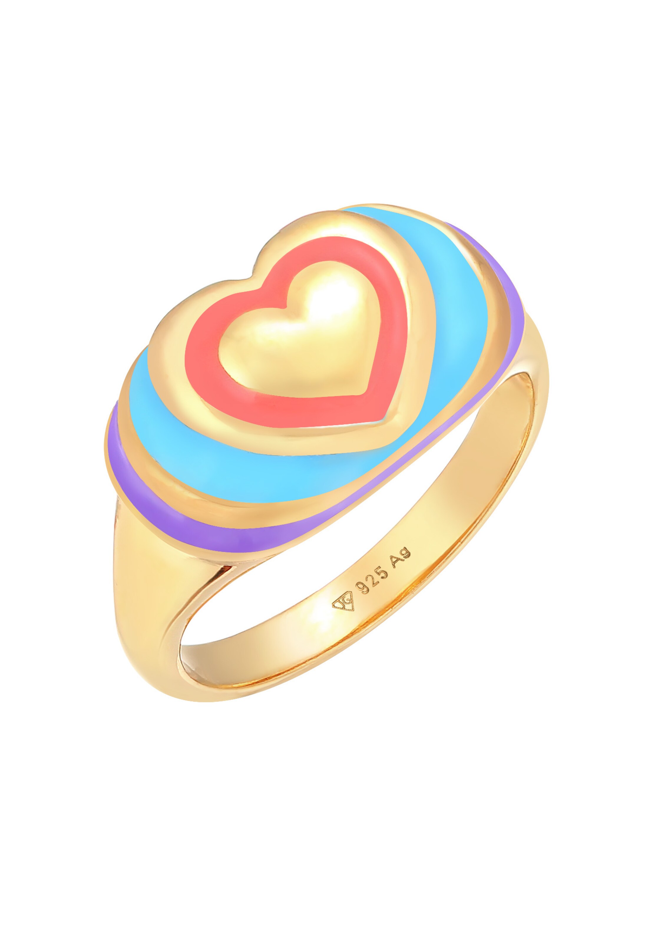 ELLI Ring in Gold: Vorderseite