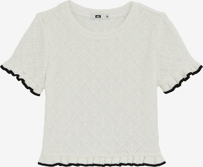 WE Fashion Neulepaita värissä musta / valkoinen, Tuotenäkymä