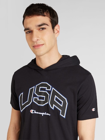 Champion Authentic Athletic Apparel Μπλουζάκι σε μαύρο