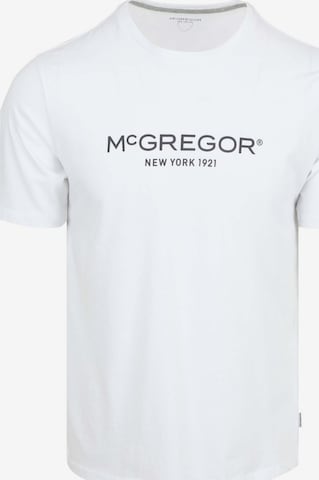 T-Shirt McGREGOR en blanc : devant