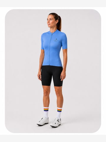 PIPPO Amsterdam Tricot 'Rennradtrikot Damen Galibier' in Blauw