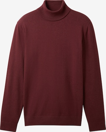 Pullover di TOM TAILOR in rosso: frontale