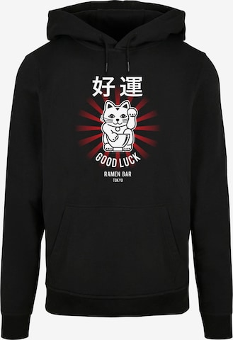 Merchcode Sweatshirt 'Torc - Good Luck' in Schwarz: predná strana