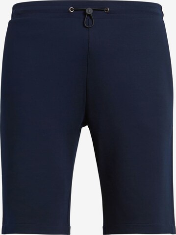 Coupe slim Pantalon Boggi Milano en bleu : devant