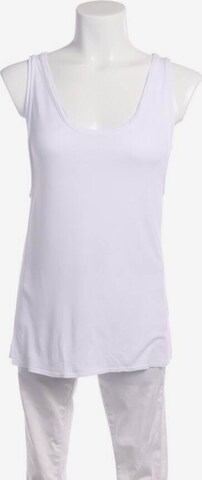 HELMUT LANG Top / Seidentop S in Weiß: predná strana