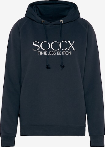 Soccx Sweatshirt in Blue: front