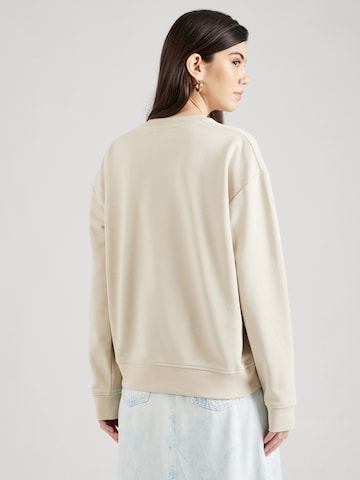 Bluză de molton de la Calvin Klein pe gri