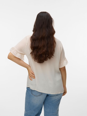 Vero Moda Curve Blouse in Beige