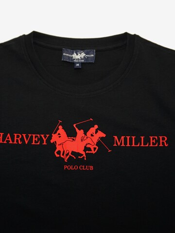 HARVEY MILLER T-Shirt in Schwarz