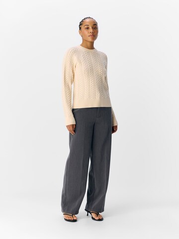 Pull-over 'OBJMeg' OBJECT en beige