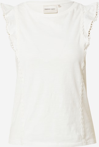 Fabienne Chapot Top 'Phileine Frill' in White: front