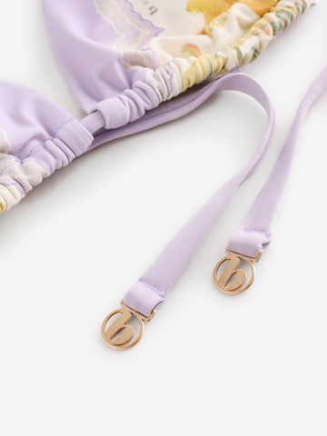 B by Ted Baker Triangel Bikinitop in Lila