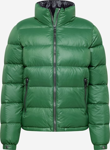 Veste mi-saison Superdry en vert : devant