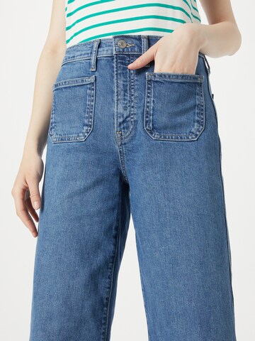 Wide leg Jeans de la GAP pe albastru