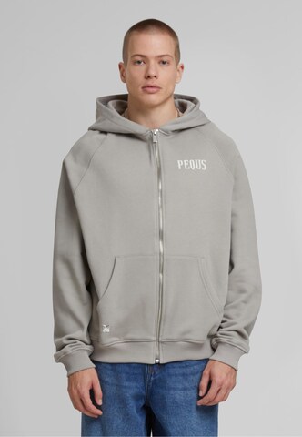 Pequs Sweat jacket 'Mykonos' in Beige: front