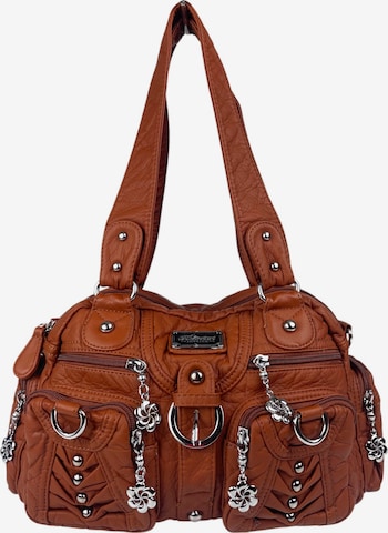 Kumixi Handtasche in Braun: Vorderseite