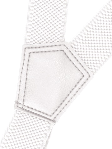 Fabio Farini Suspenders in White