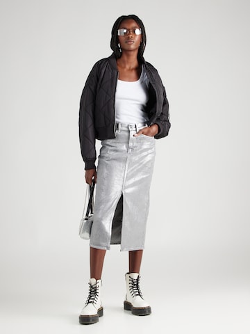 ONLY Skirt 'BIANCA' in Silver