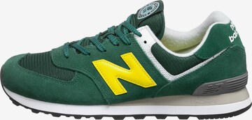 Baskets basses '574' new balance en vert