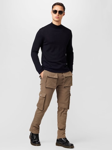 Regular Pantalon cargo MOUTY en beige