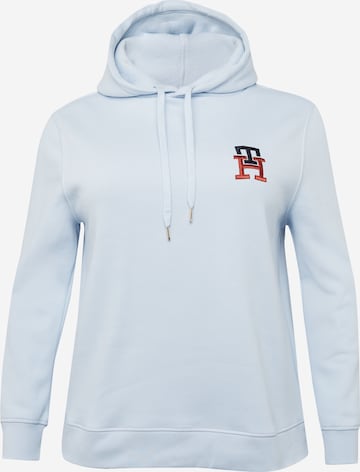 Tommy Hilfiger Curve Sweatshirt in Blue: front