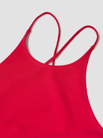 MANGO Obleka 'SPRIA' | rdeča barva