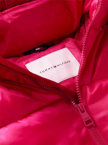 TOMMY HILFIGER Winter jacket 'Heritage' in Pink