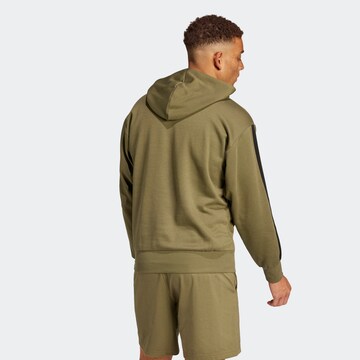 ADIDAS SPORTSWEAR Αθλητική μπλούζα φούτερ 'Essentials' σε πράσινο