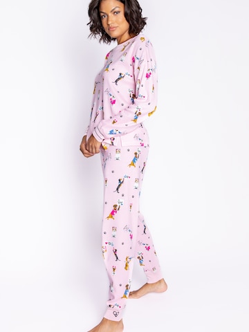 Chemise de nuit 'Woof for Love' PJ Salvage en rose