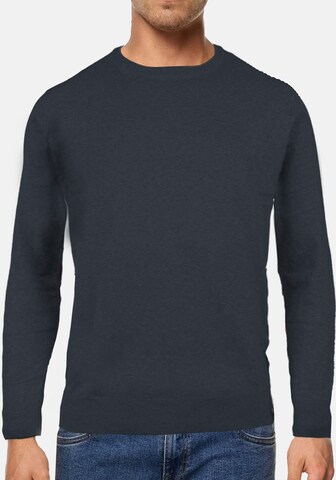 INDICODE JEANS Sweater in Blue: front