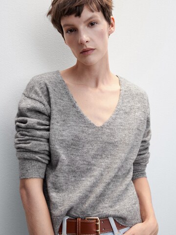MANGO Pullover 'Senseip' in Grau
