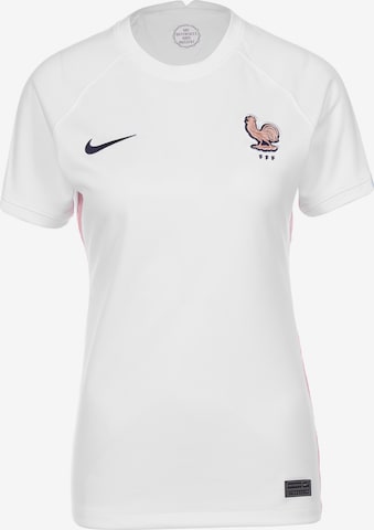 NIKE Jersey 'Frankreich Stadium Away EM 2022' in White: front
