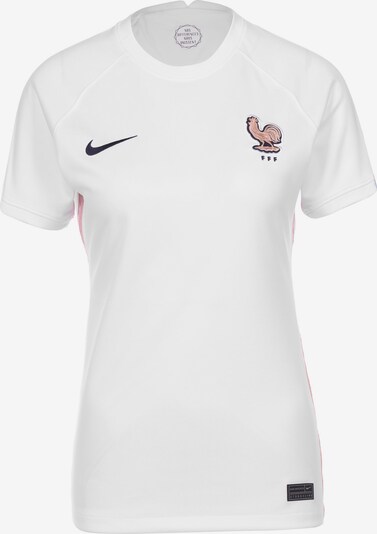 NIKE Trikot 'Frankreich Stadium Away EM 2022' in rosa / schwarz / weiß, Produktansicht