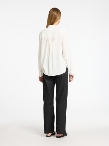Chemisier SELECTED FEMME en blanc