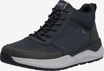 Bottines à lacets Rieker en bleu : devant