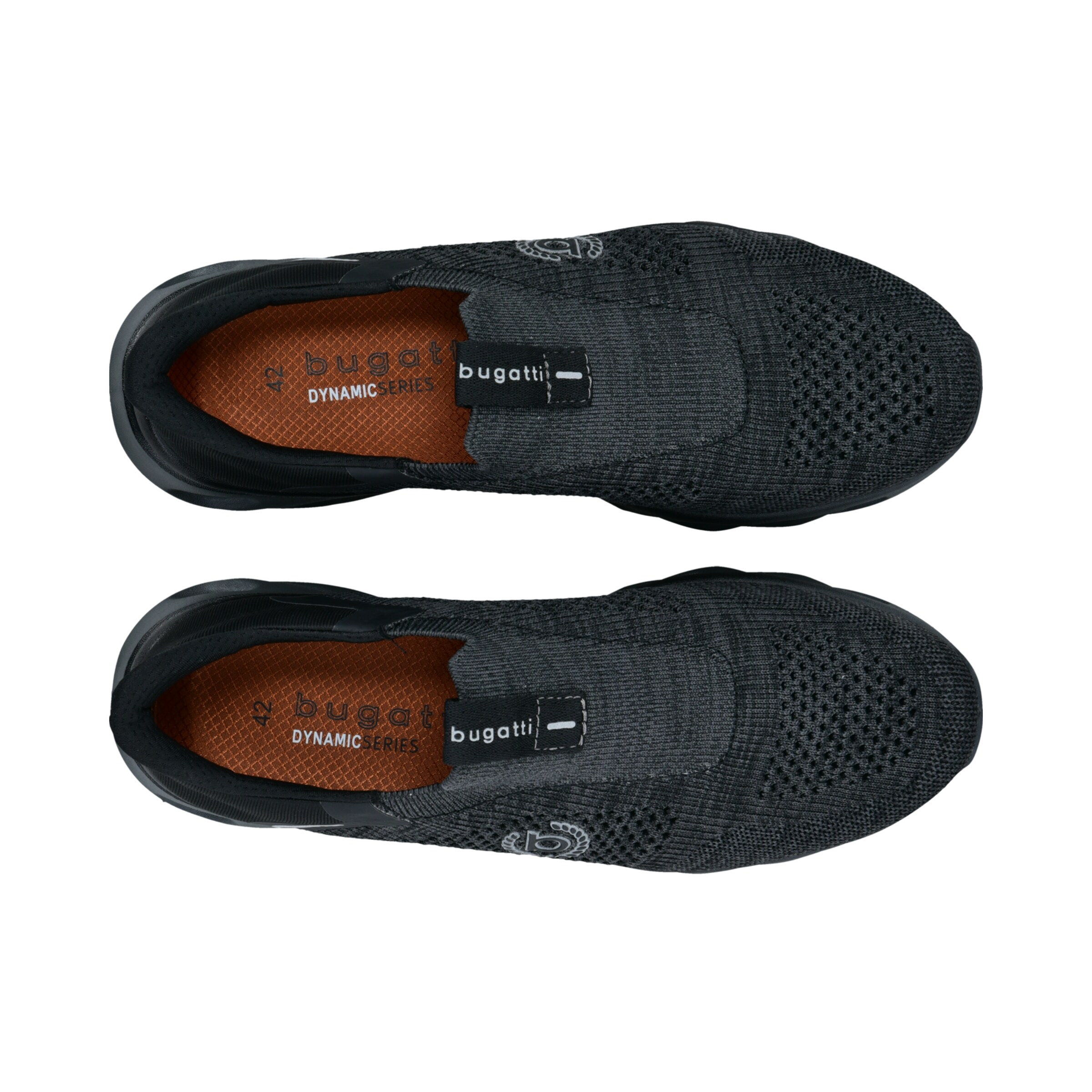 bugatti Slip On in Schwarz