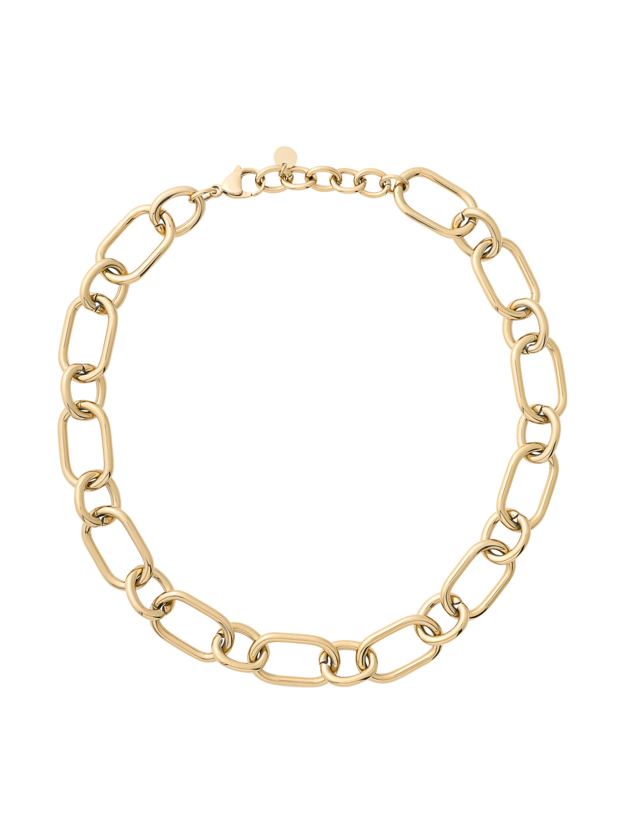 Chaîne 'Steel - Essentials - Necklaces' A&C Oslo – Nordic Design Jewellery en or : devant