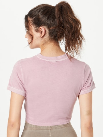 T-shirt Reebok en violet