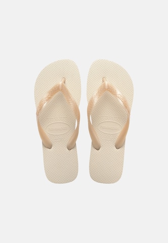 HAVAIANAS Varvastossut 'TOP SENSES' värissä beige