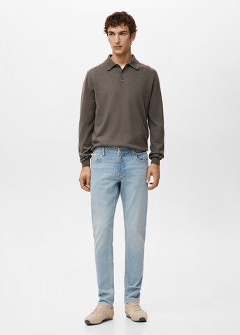 MANGO MAN Slim fit Jeans 'Jan' in Blue