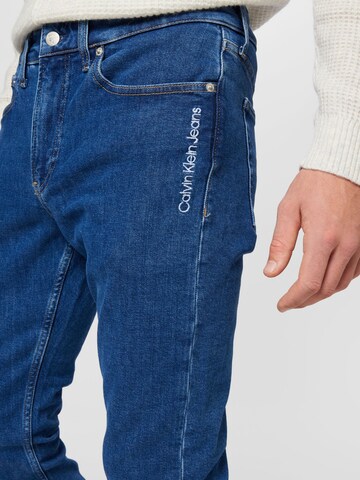 Calvin Klein Jeans Skinny Džíny – modrá