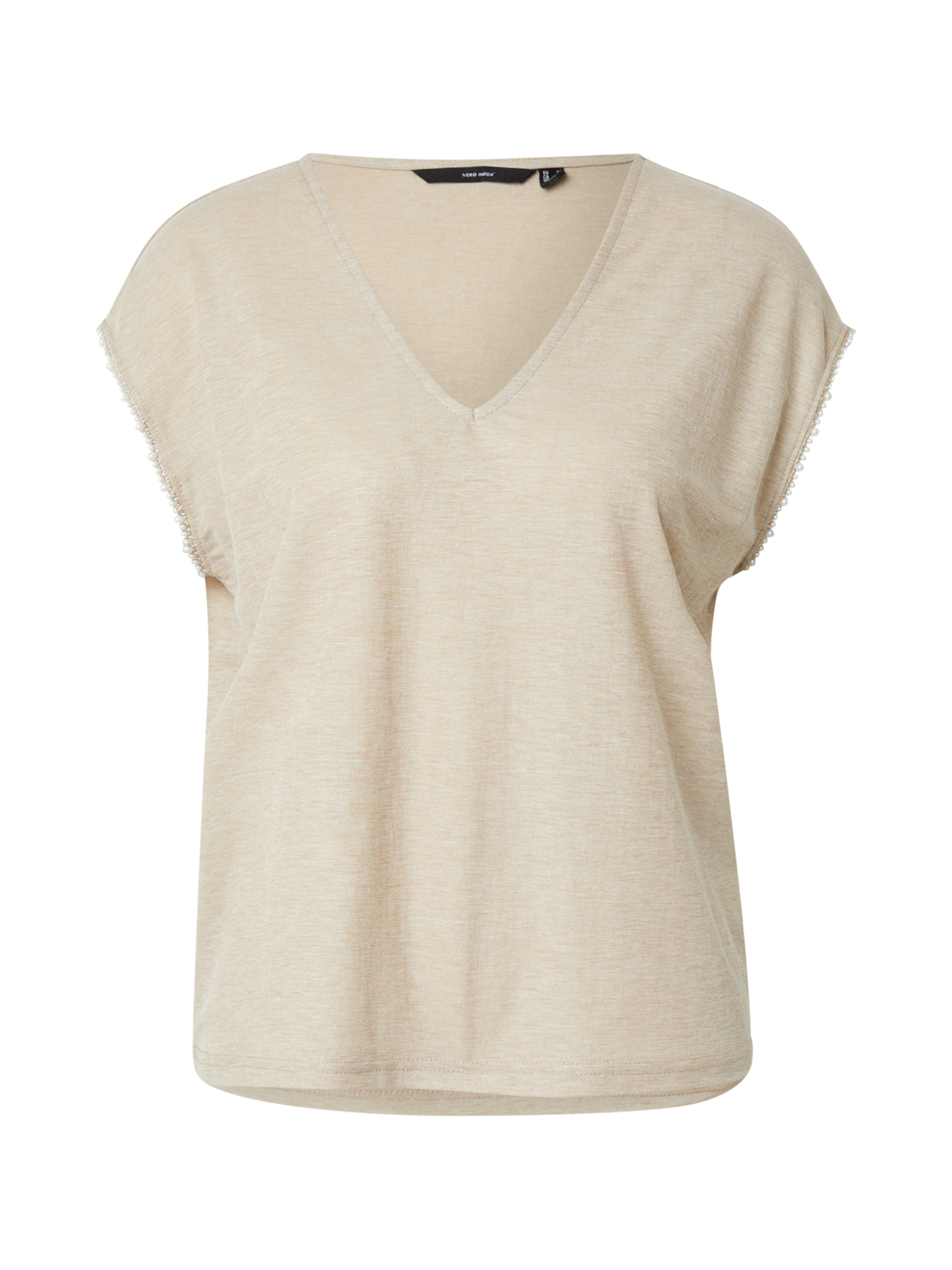 VERO MODA Shirts 'VMVIPS' i beige: forside