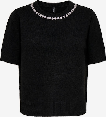 ONLY Pullover 'ONLABBY' in Schwarz: Vorderseite