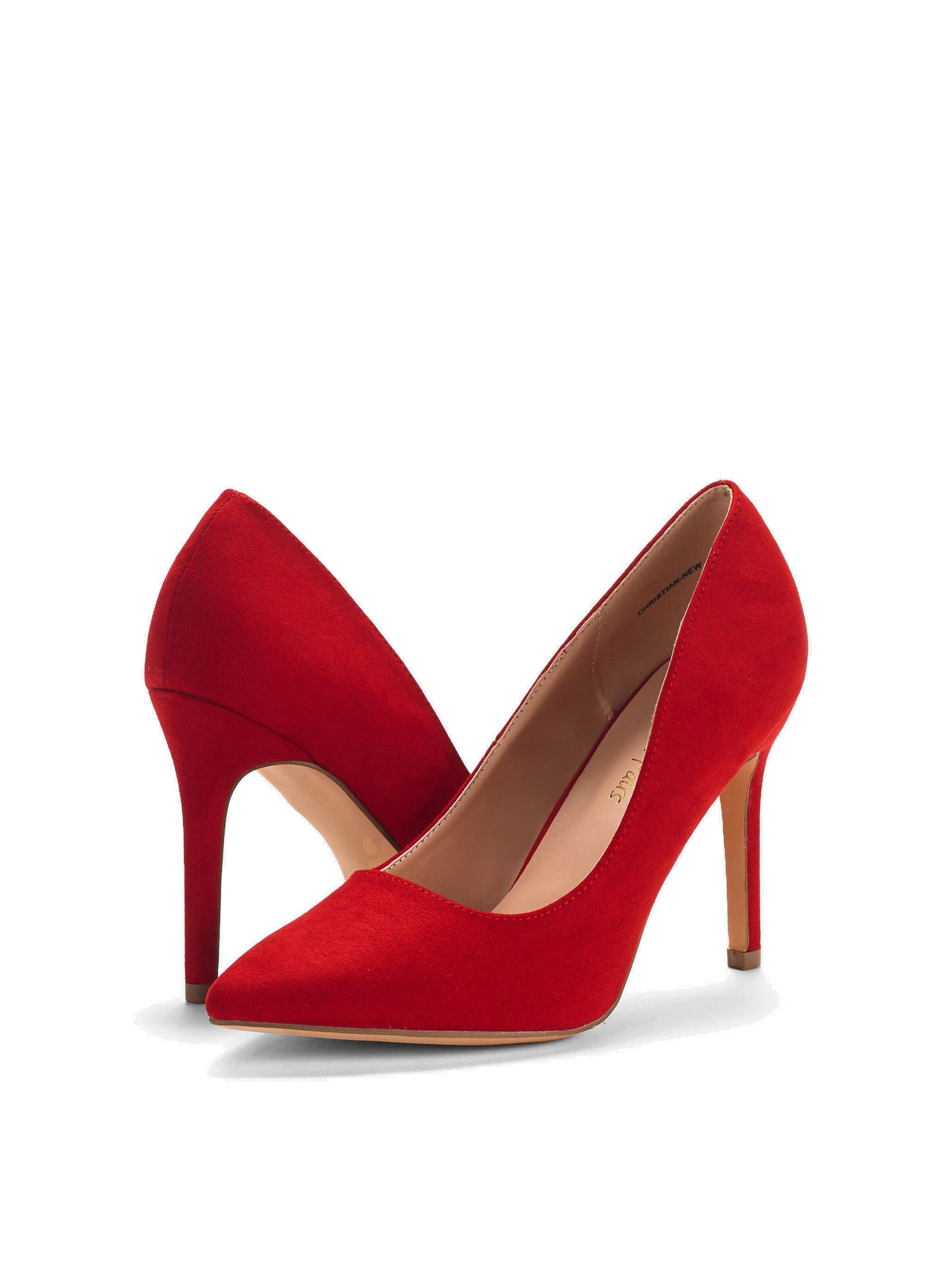 Dream Pairs Pumps in Red