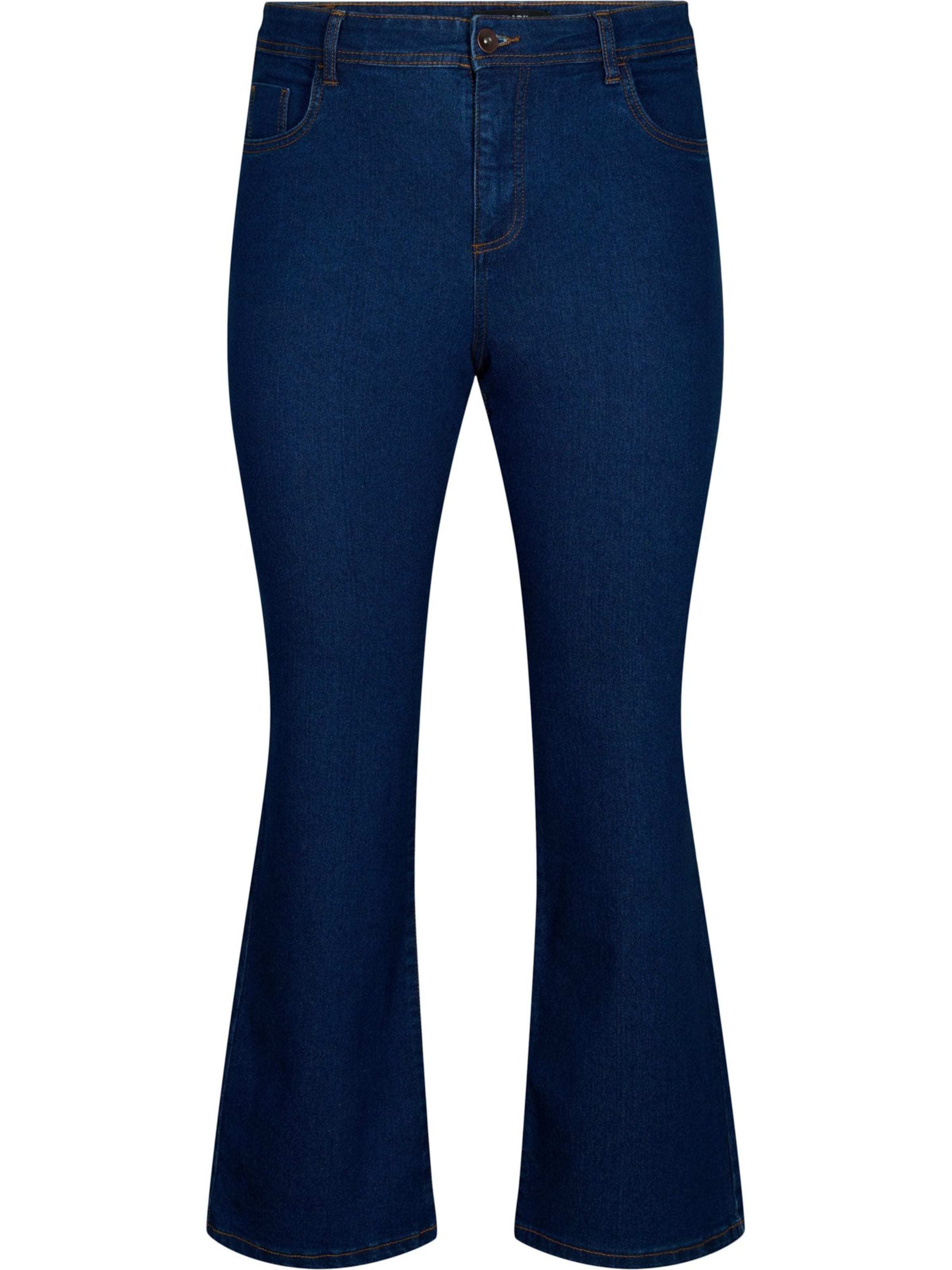 Zizzi Jean en bleu denim, Vue avec produit