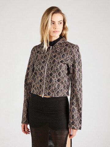 Monki Jacke in Braun: Vorderseite