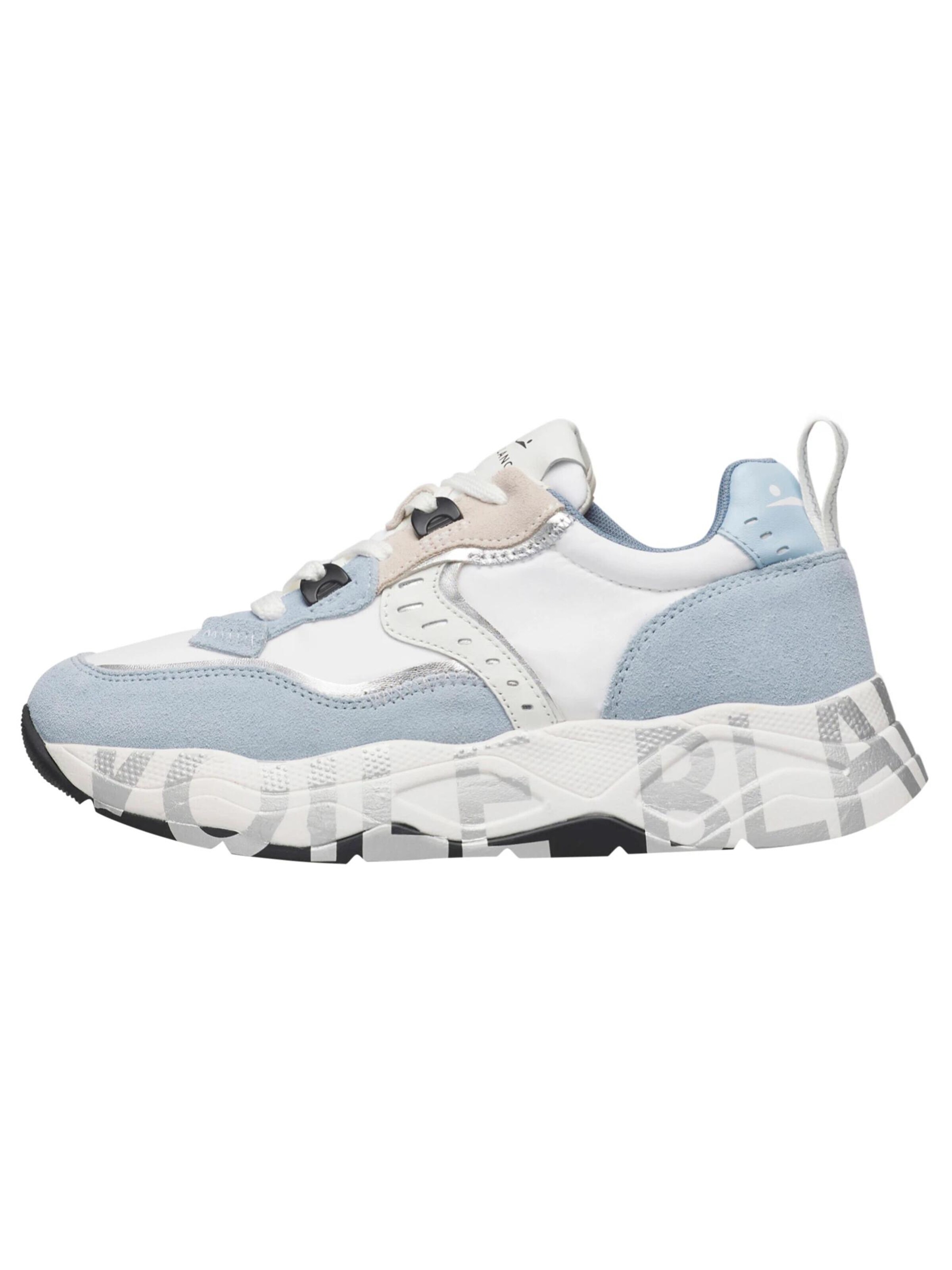 Voile blanche Lace-up shoe 'CLUB105.' in Blue: front